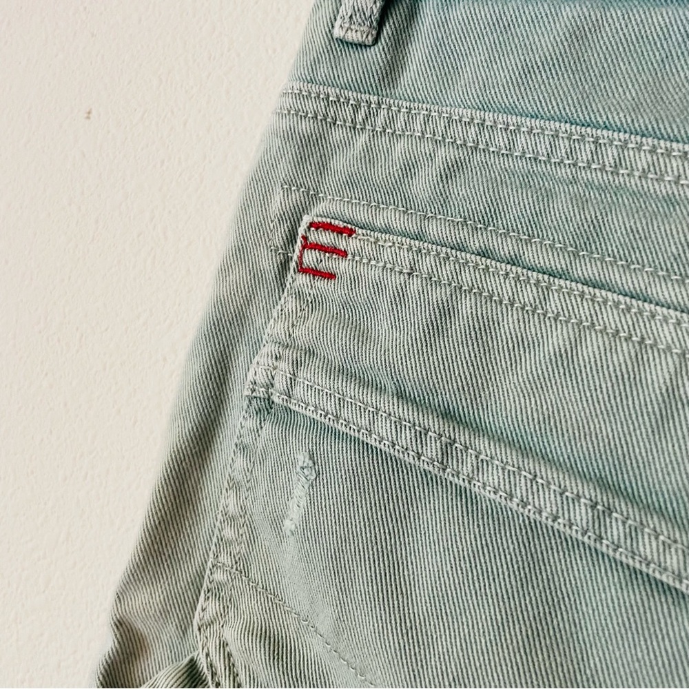 BDG Teal Jean Shorts - Picture 5 of 9